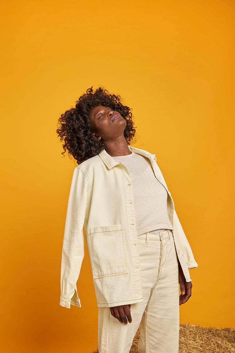Graine Manteaux et vestes Veste Coccinelle – Blanc cassé