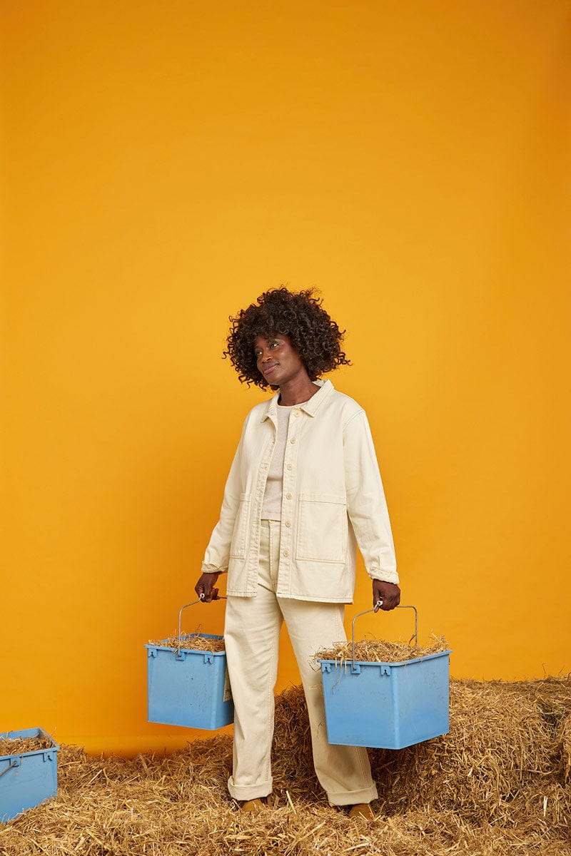 Graine Manteaux et vestes Veste Coccinelle – Blanc cassé