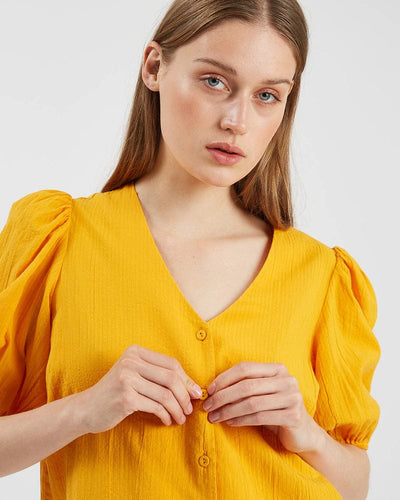 Minimum Chemises Shirts Oretta Radiant Yellow