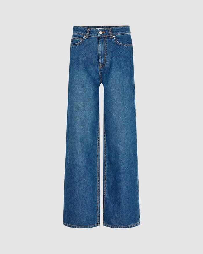 Minimum Pantalons Kwamie Jeans Medium Blue