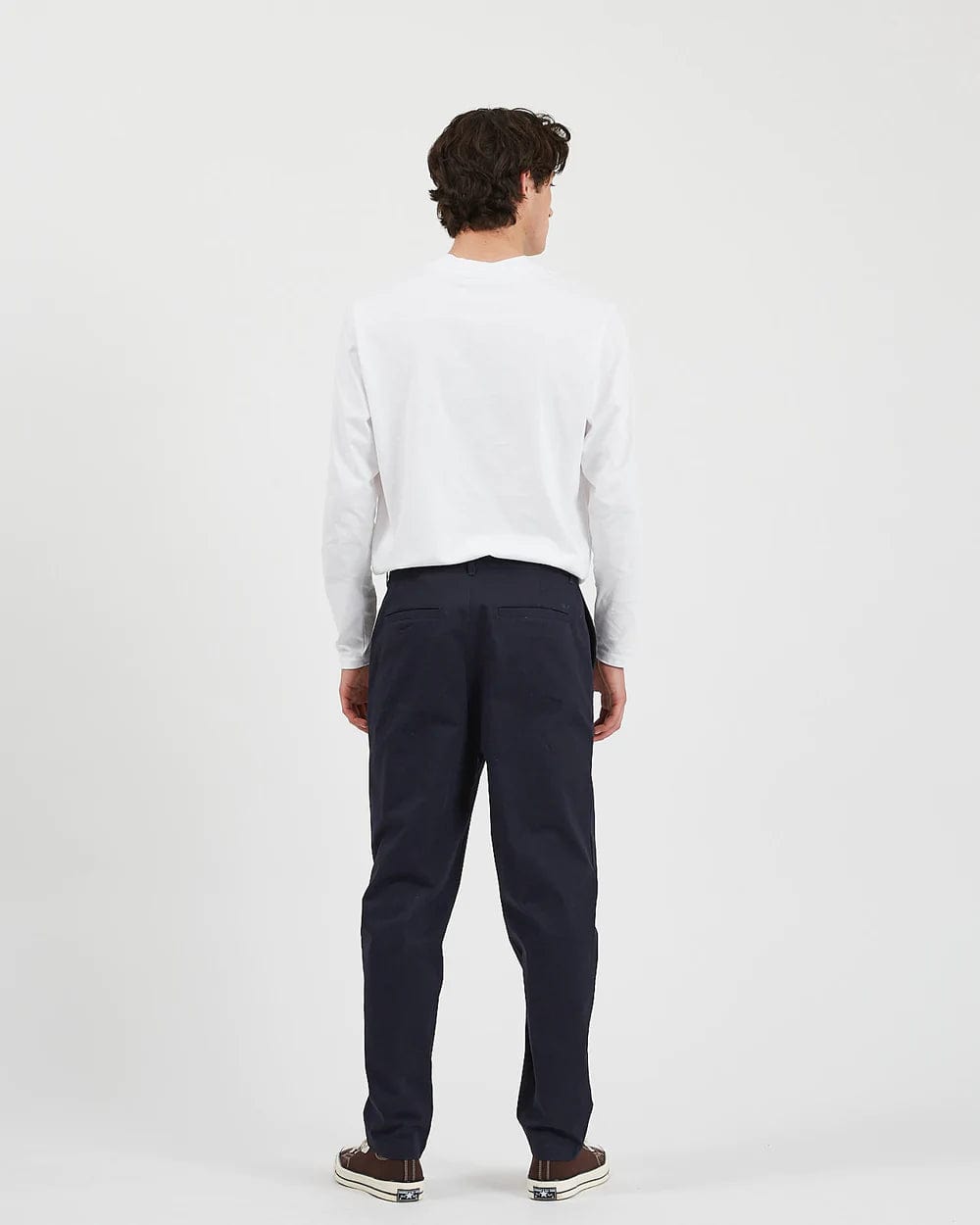 Minimum Pantalons Pants Pleat 2.0 Navy Blazer