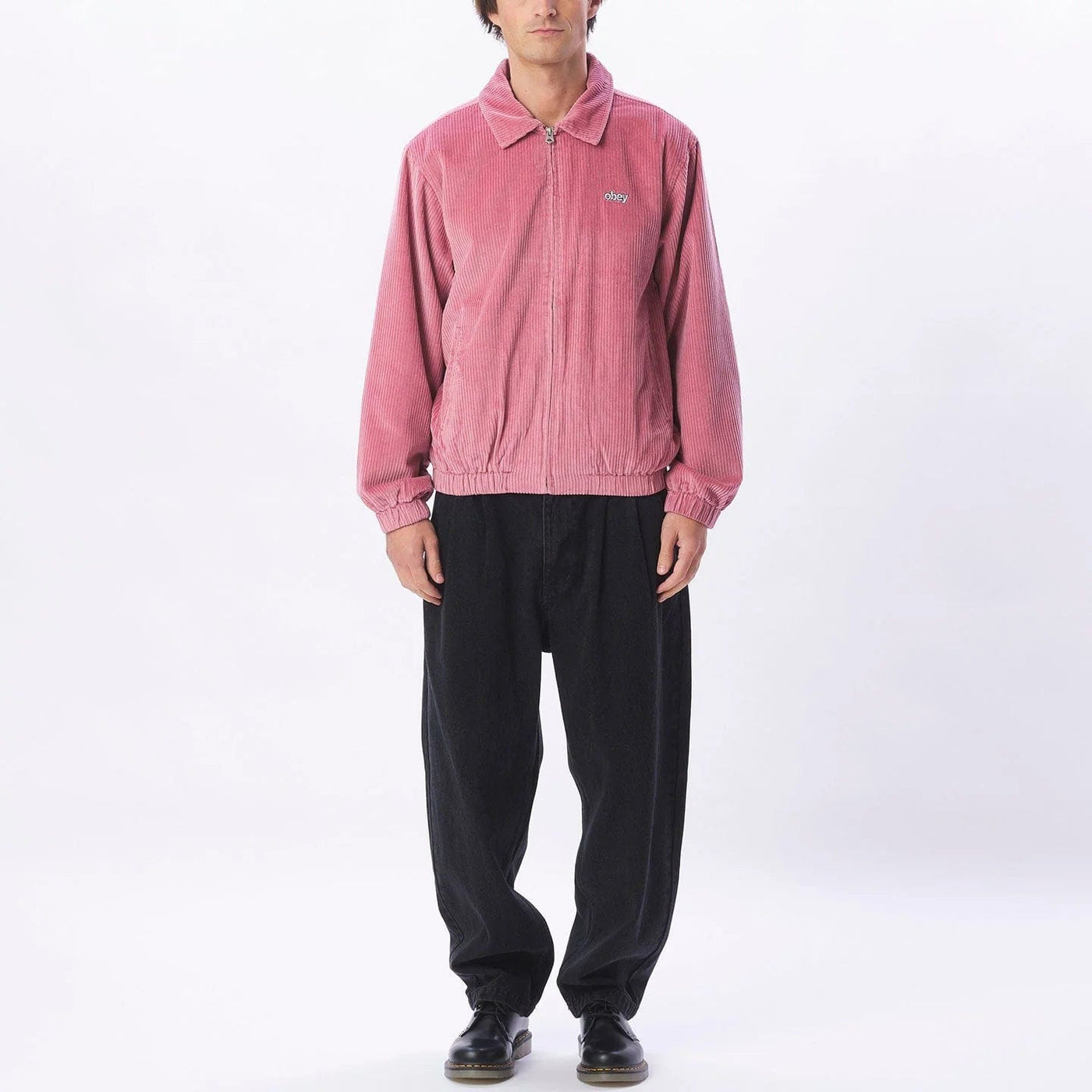 Obey Manteaux et vestes Romes Cord Jacket Vintage Pink