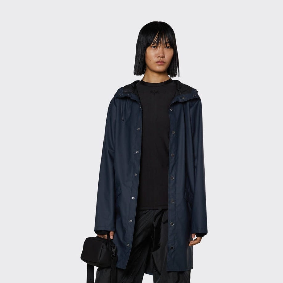 Rains Manteaux et vestes Long Jacket Blue