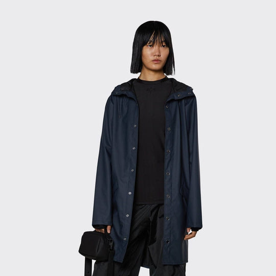 Rains Manteaux et vestes Long Jacket Blue