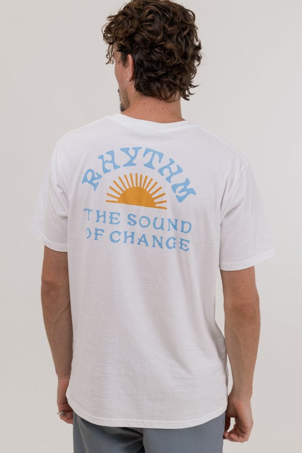Rhythm. T-shirt Awake Ss T-shirt White