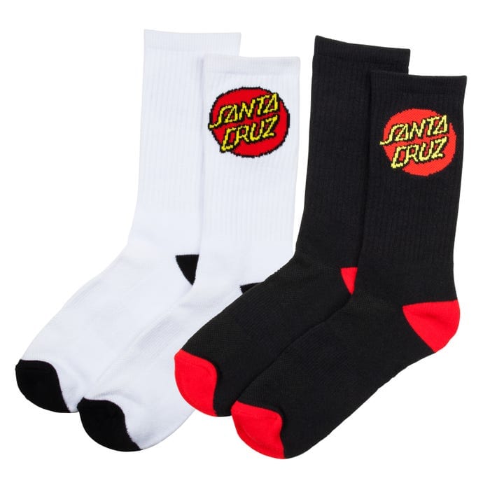 Santa Cruz Chaussette Classic Dot Socks 2 Pack
