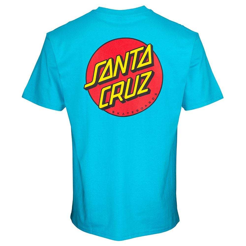 Santa Cruz T-shirt Classic Dot Chest T-shirt aqua