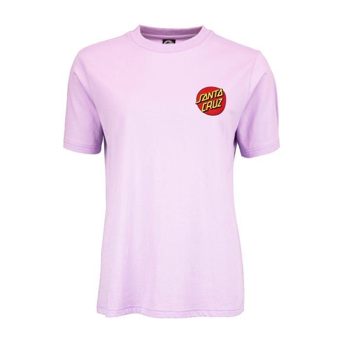 Santa Cruz T-shirt Classic Dot Chest T-shirt Lilac