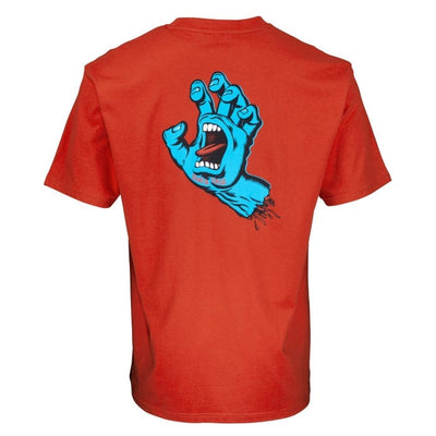Santa Cruz T-shirt Screaming Hand Chest T-shirt Ketchup