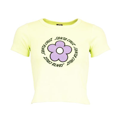 Santa Cruz Top Daisy Ring Dot T-shirt Aloe Green