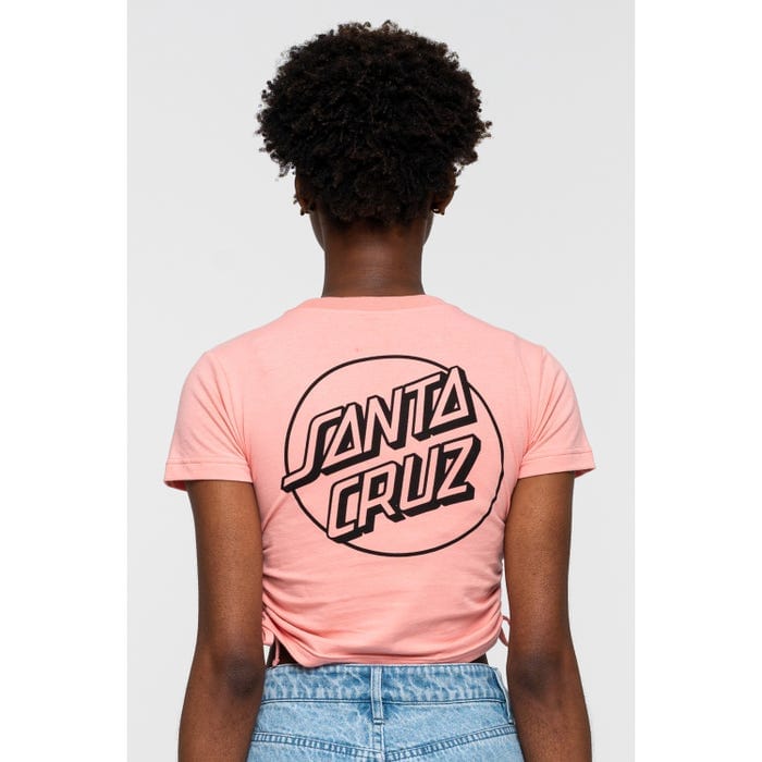 Santa Cruz Top Opus dot T-Shirts Pink Amethyste