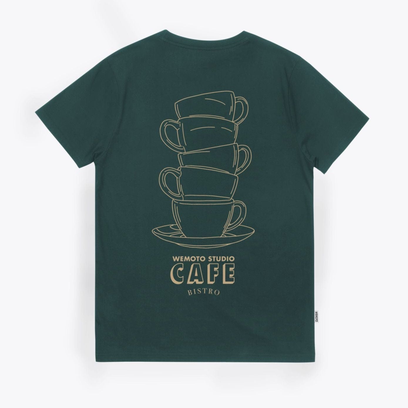 Wemoto T-shirt Cup Tee - Bottle Green