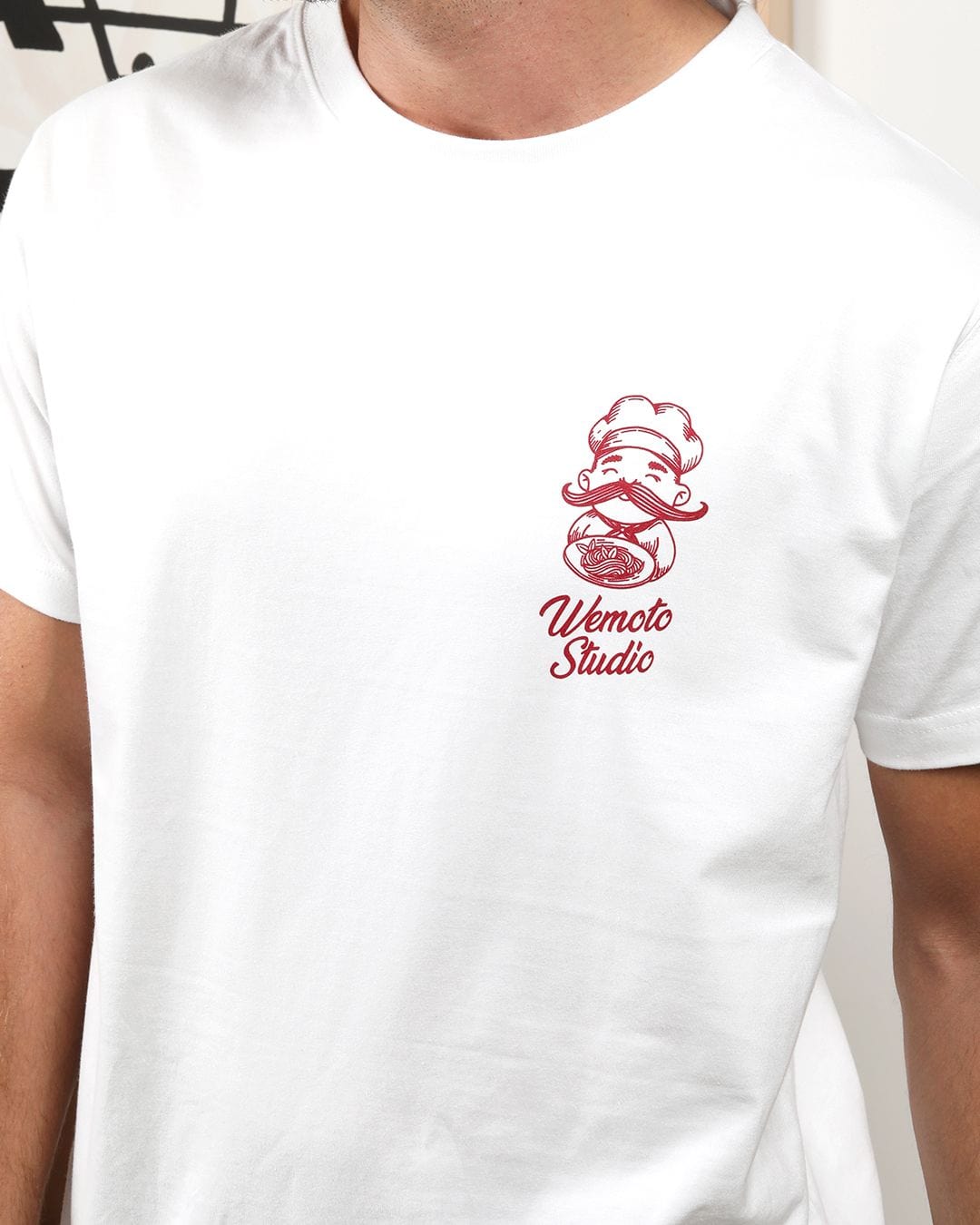 Wemoto T-shirt Delicioso Tee - Printed T-Shirt White