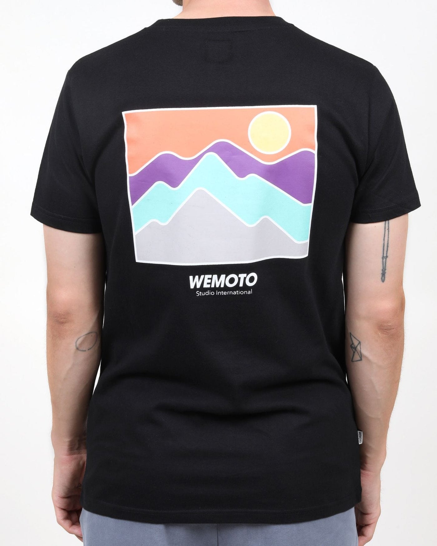 Wemoto T-shirt Mountain Tee - Printed Artwork T-Shirt