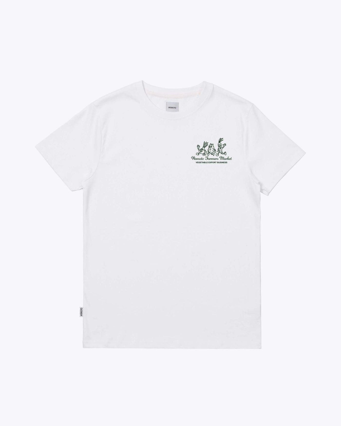 Wemoto T-shirt Vegetables Tee - White